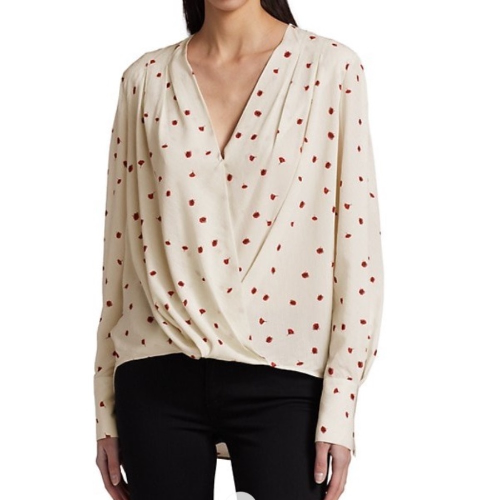 Rag and Bone Lei Floral Blouse Small NWT